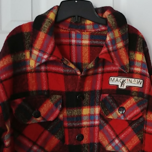 VINTAGE MACKINAW WOOL SHIRT JACKET